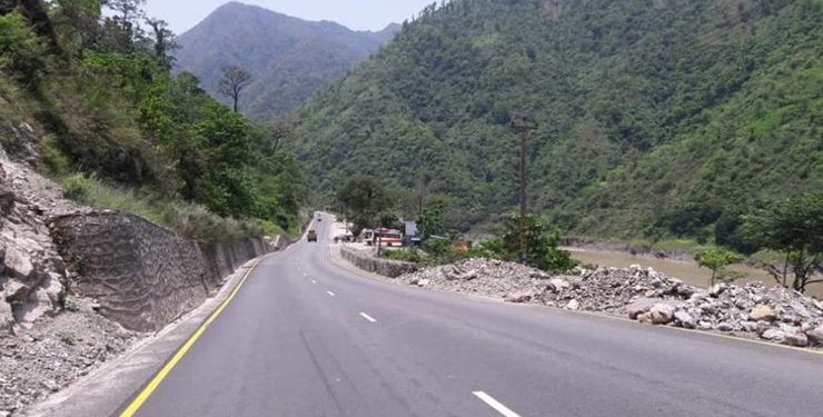 नारायणगढ–मुग्लिन सडक एक हप्ता बन्द हुने