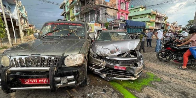 पत्रकार महासंघका केन्द्रिय अध्यक्ष चढेको कार दुर्घटनाम, यस्तो छ अवस्था!