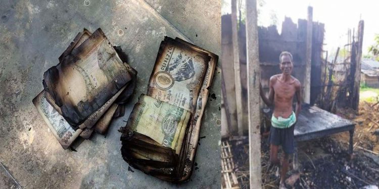 क्षणभरमै खरानी बने बन्हु सहित ५ परिवारको सपना!