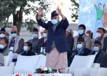 देउवा नबोल्दै अतिथिहरू कार्यक्रमको मञ्चबाट बाहिरिए