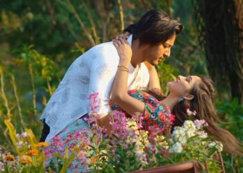 ‘नपार दोधारमा’मा पुष्प र गीताको यस्तो रोमान्स् – भिडियोमै हेर्नुस्