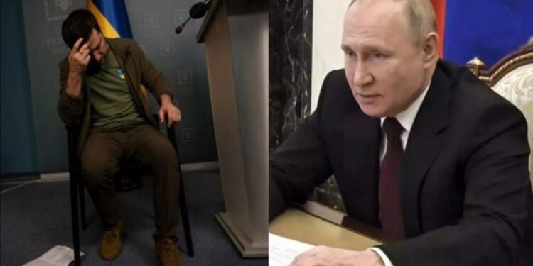 झ्यालमा बालुवाका बोरा राखेर गरिएको पत्रकार सम्मेलनमा युक्रेनी राष्ट्रपतिले दिए दुनियाका आँखा रसाउने अभिव्यक्ति, यति भन्दा पनि किन पग्लिदैन् पुटिनको मन ?