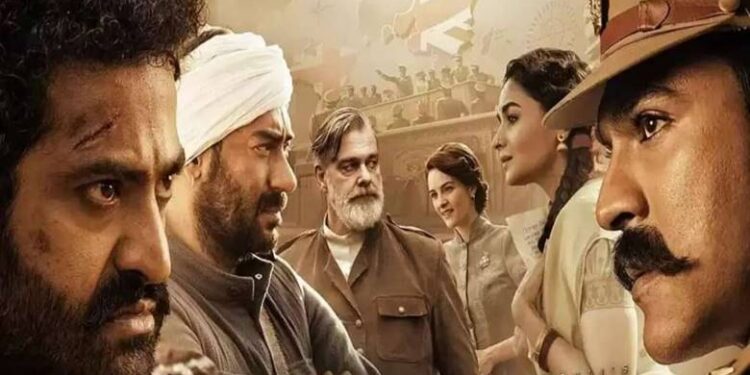 आरआरआर सबैभन्दा धेरै कमाउने भारतीय फिल्म, ५ दिनमा ६ सय करोडको ब्यापार