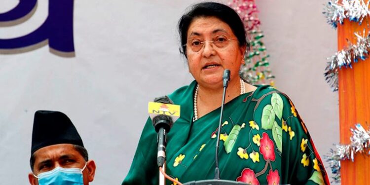 छठ पर्वले बन्धुत्वको भावनालाई गाढा बनाउन मद्दत पुगोस् : राष्ट्रपति भण्डारी