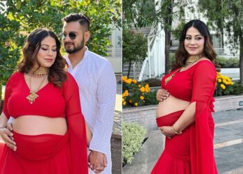 गर्भावस्थामा स्वेताकाे यस्तो पोज, छिनभरमै तातियो सामाजिक संजाल