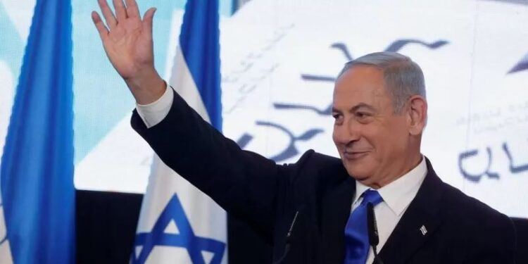 इ﻿जरायलमा नेतान्याहुलाई बाहिरिँदै गरेका प्रधानमन्त्रीद्वारा बधाई