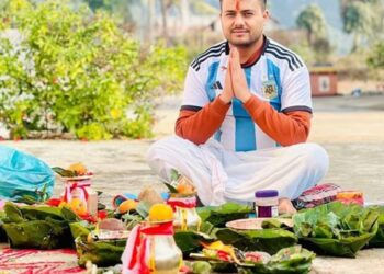 अर्जेन्टिनाले जितोस भन्दै हेटौंडामा एक युवकले हवन गर्दै गरेको तस्विर सामाजिक संजालमा भाइरल बन्दै…