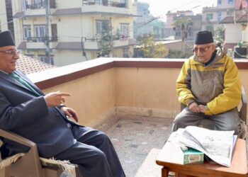 ओलीलाई भेट्न प्रधानमन्त्री दाहाल नै बालकोट पुगेपछि…