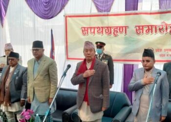 नयाँ सभामुखको शपथपछि पहिलो पटक चलाए प्रदेशसभा बैठक