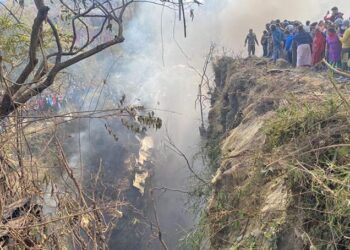 पोखरा विमान दुर्घटना : शुरू भयो उद्धार कार्य