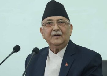 राष्ट्रपतिमा प्रचण्डजीले कांग्रेसलाई समर्थन गर्न मिल्दैन: केपी ओली