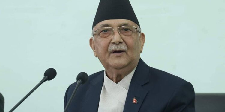 राष्ट्रपतिमा प्रचण्डजीले कांग्रेसलाई समर्थन गर्न मिल्दैन: केपी ओली