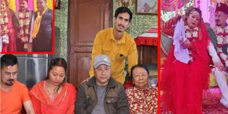 भाग्यमानी बुहारी ! बिहेपछि पाइलो फर्काउन नयाँ श्रीमान लिएर पुरानै घरमा आएपछि चल्यो रुवाबासी (हेर्नुस भिडियो)