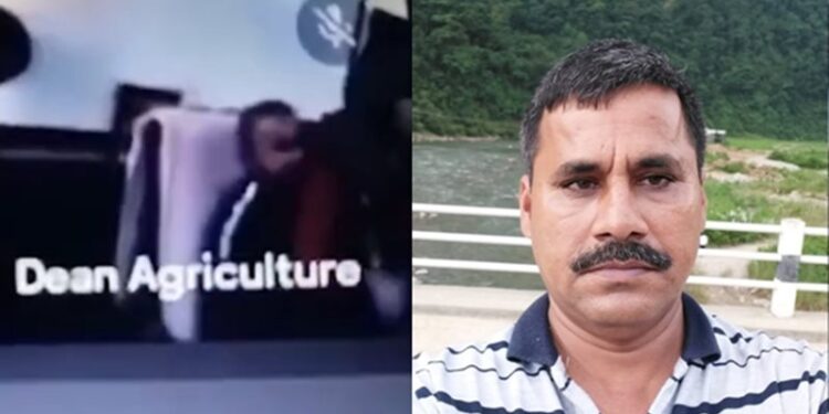 चितवन रामपुर क्याम्पस कृषि सँकायका डीन सापले जुम बैठकमै महिला कर्मचारीसँग गरे यस्तो हर्कत… (भिडियोमै हेर्नुहोस्)