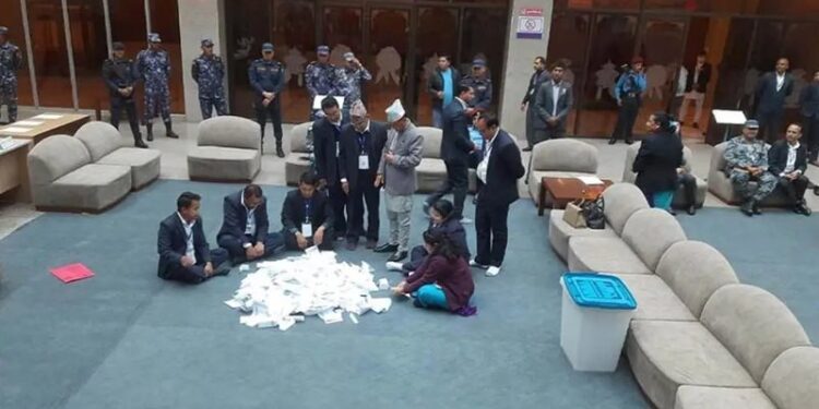 शुरू भयो उपराष्ट्रपति निर्वाचनको मतगणना