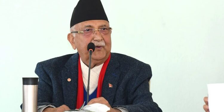 नेपाली क्रिकेट खेलाडीलाई एमाले अध्यक्ष ओलीले दिए बधाई