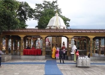 विन्ध्यवासिनी मन्दिरमा इन्टरनेटबाट पूजा