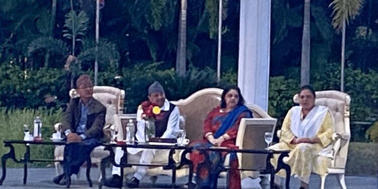 पूर्वराजा र राप्रपाका नेताहरुबिच भेटवार्ता