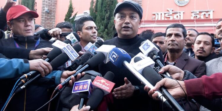 सभापति देउवाको व्यवहार निष्पक्ष छैन: गगन थापा