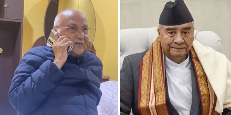 डडेलधुरा पुगेका ओलीको देउवालाई फोन– त्यता सबै ठिक छ नि? (भिडियो सहित)